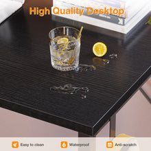 Load image into Gallery viewer, ODK Computer Desk Large Office Desk, 55 Inch Gaming Desk with Storage, Modern PC Desk Work Table with Headphone Hook for Home Office, Black