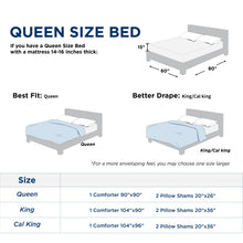 Load image into Gallery viewer, Bedsure Queen Comforter Set - Beige Comforter Queen Size, Soft Bedding for All Seasons, Cationic Dyed Bedding Set, 3 Pieces, 1 Comforter (90"x90") and 2 Pillow Shams (20"x26"+2")