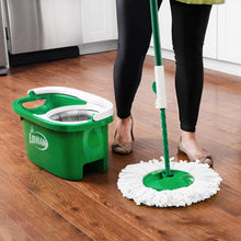Load image into Gallery viewer, Libman Tornado Spin Mop System | Mop and Bucket with Wringer Set | Spin Mop | Floor Mop | Libman Mop | Mops for Floor Cleaning | Hardwood Floor Mop | 1 Mop Head Included