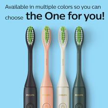 Load image into Gallery viewer, Philips One by Sonicare Snow Rechargeable Toothbrush, Brush Head Bundle, BD3002/AZ