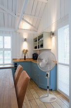 Load image into Gallery viewer, Lasko Oscillating Adjustable Pedestal Stand Fan with Timer and Remote for Indoor, Bedroom, Living Room, Home Office & College Dorm Use, 16 Inch, White, 1646