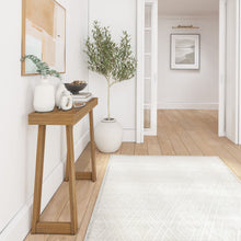 Load image into Gallery viewer, Plank+Beam Solid Wood Console Table, 36 Inch, Sofa Table, Narrow Entryway Table for Hallway, Behind The Couch, Living Room, Foyer, Easy Assembly, Pecan