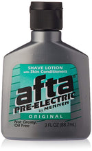 Load image into Gallery viewer, Afta Pre-Electric Shave Lotion With Skin Conditioners Original 3 oz (12 Pack)