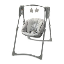 Load image into Gallery viewer, Graco Slim Spaces Compact Baby Swing, Reign