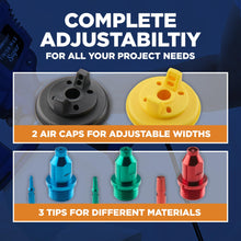 Load image into Gallery viewer, HomeRight C800971.A Super Finish Max, Includes 3 Brass Spray Tips, 3 Spray Patterns, Easy to Clean HVLP Paint Sprayer, Great for Furniture, Cabinets, Trim & More, Sprays Stains, Sealers & Latex Paints