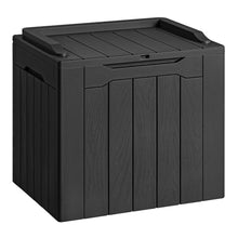 Load image into Gallery viewer, Devoko 30 Gallon Resin Deck Box Outdoor Indoor Waterproof Storage Box for Patio Furniture Pool Accessories Storage for Cushion Garden Tools (30 Gallon, Black)