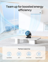 Load image into Gallery viewer, Dreo Fan for Bedroom, 12 Inches, 70ft Powerful Airflow, 28db Quiet Table Air Circulator Fans for Whole Room, 120° Adjustable Tilt, 3 Speeds, Desktop Fan for Home, Office, Kitchen