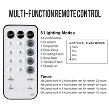 Load image into Gallery viewer, weillsnow 328 FT 1000 LED Christmas String Lights with Remote & Timer, 8 Lighting Modes Twinkle Lights, Waterproof Fairy Lights for Outdoor Bedroom Backyard Tree Wall Christmas Decoration (Red&Green)