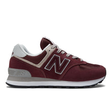 Load image into Gallery viewer, New Balance Women's 574 Core Sneaker, Burgundy/White, 5