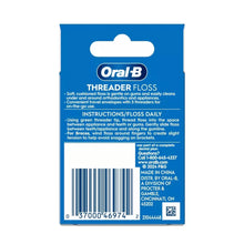Load image into Gallery viewer, Oral-B Glide Threader Floss, 30-Count (Pack of 6)