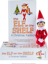 Load image into Gallery viewer, Elf on The Shelf: A Christmas Tradition (Blue-Eyed Girl Scout Elf)