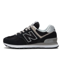 Load image into Gallery viewer, New Balance Women's 574 Core Sneaker, Black/White, 7