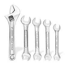 Load image into Gallery viewer, DOWELL 61-Piece Tool Set Kit Mechanic Tool Set Socket Wrench Set Auto Repair Household Repair Hand Tool Kit with Plastic Tool Box Storage Case