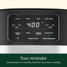 Load image into Gallery viewer, Cuisinart Air Fryer, 4.5-Quart Basket Fryer with 4 Cooking Functions to Air Fry, Roast, Bake, and Keep Warm, 4 Airfryer Presets, Dishwasher-Safe Parts, AIR-160NAS, Stainless Steel & Black