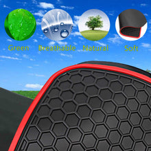 Load image into Gallery viewer, San Auto Car Floor Mats Custom Fit for Toyota RAV4 (NO Hybrid) 2019 2020 2021 2022 2023 2024 2025 Black Red Rubber Auto Liners Set All Weather Protection Heavy Duty Odorless