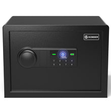 Load image into Gallery viewer, XDeer CS25 Biometric Safe Lock Box - 0.78 Cubic Feet Quick-Access Security Safe with Upgraded Fingerprint Scanner for Home, Office, and Kid