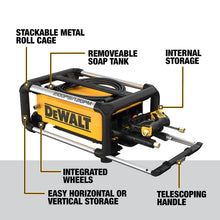 Load image into Gallery viewer, DEWALT Electric Pressure Washer, 2100 PSI, Jobsite Power Washer (DWPW2100) Yellow