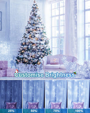 Load image into Gallery viewer, 355FT 900 LED Christmas Lights, Extra Long Outdoor String Lights Waterproof, Timer & Memory, 8 Modes Dimmable Plug in Fairy Lights for Outside Tree Wedding Patry Holiday Decorations, Cool White
