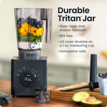 Load image into Gallery viewer, Chefman Obliterator 48 oz Countertop Blender for Smoothies, 1380W Motor to Crush Ice, Nuts, and Frozen Fruit with Stainless Steel Blade, Auto Blend Function, Includes Tamper and Scraper