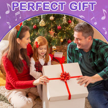 Load image into Gallery viewer, Lewtemi Set of 2 Musical Instruments Include Toy Trumpet and Toy Saxophone Set Plastic Trumpet Educational Toy Home School Music Gift, Color Keys (Silver)