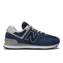 Load image into Gallery viewer, New Balance Women's 574 Core Sneaker, Navy/White, 5