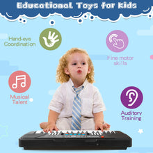 Load image into Gallery viewer, 37 Key Upgrade Piano Keyboard for Kids Musical Toys Ages 3-5 Beginners Keyboard Piano with Microphone for 3 4 5 6 Year Old Boys Girls Gifts