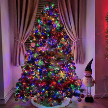 Load image into Gallery viewer, YEGUO Christmas Lights, 165ft 500 LED String Lights Multicolor, Clear Wire Twinkle Tree Lights Plug in for Indoor Outdoor