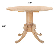 Load image into Gallery viewer, Safavieh Home Forest Traditional Rustic Natural Drop Leaf Dining Table