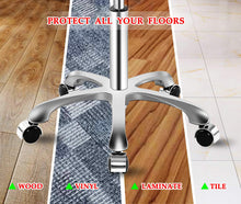 Load image into Gallery viewer, Rolling Adjustable Stool for Work Medical Tattoo Salon Office,Heavy Duty Esthetician Hydraulic Chair Stool with Wheels (Black)