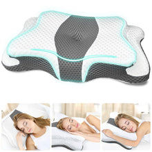 Load image into Gallery viewer, CHxxy Memory Foam Pillows, Cervical Pillow for Neck and Shoulder Pain Relief, Ergonomic Contour Bed Pillow, Soft for Side Sleep Stomach Sleeping and Back Sleeper