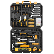 Load image into Gallery viewer, DEKOPRO 208 Piece Tool Set,General Household Hand Tool Kit, Auto Repair Tool Box with Plastic Toolbox Storage Case