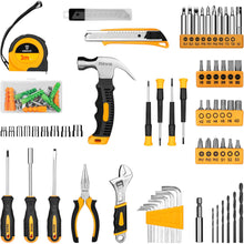 Load image into Gallery viewer, DEKOPRO Tool Set:Tool Kit with 8V Cordless Drill,Tool Box with Drill,Hand Drill Set for Men & Women,Home Tool Kits for House Repair,Handyman,DIY 126 Piece