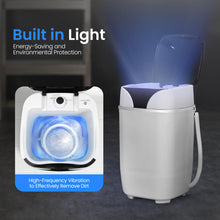 Load image into Gallery viewer, SereneLife PUCWM200 Portable Machine Full-Automatic Compact Washer with Washing Programs Ideal for RV, Dorm, Apartment (White)