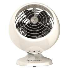 Load image into Gallery viewer, Vornado VFAN Mini Classic Personal Vintage Air Circulator Fan, Vintage White- Classic Base, Small