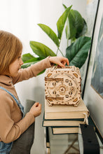 Load image into Gallery viewer, Wood Trick Safe Wooden Model Kit for Adults and Kids to Build - DIY Locker Puzzle Box with Combination - Mechanical - Store Your Precious Items - Heavy Duty Design - 3D Wooden Puzzle