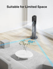 Load image into Gallery viewer, PELONIS 30 Inch Oscillating Tower Fan with 3 Speed Settings and Auto-off Timer, Standing Fan PFT28A2BBB, Black, medium