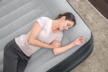 Load image into Gallery viewer, SLEEPLUX Durable Inflatable Air Mattress with Built-in Pump, Pillow and USB Charger, 22" Tall Queen
