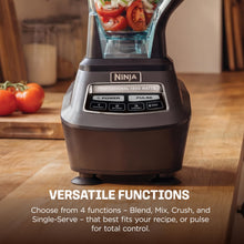 Load image into Gallery viewer, Ninja Kitchen System | 8-Cup Food Processor Bowl & 72 oz. Blender All-in-One | With (2) 16 oz. To-Go Cups | For Smoothies, Ice Crushing, Dough & More | 1500 Watt | Black | BL770