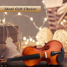 Load image into Gallery viewer, ADM Acoustic Violin for Kids Beginners, 4/4 Full Size Violin Set Solid Wood Ebony for Teens Students Starter Kit with Hard Case, Rosin, Shoulder Rest, Bow, Music Stand, Violin Stand and Strings,Brown