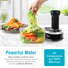 Load image into Gallery viewer, Shine Kitchen Co. SES-100 Electric Vegetable Spiralizer