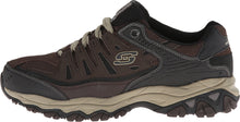 Load image into Gallery viewer, Skechers mens Afterburn M. Fit fashion sneakers, Brown/Taupe, 11 X-Wide US