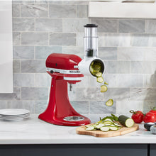 Load image into Gallery viewer, KitchenAid® Food Grinder + Fresh Prep Slicer/Shredder Attachment Bundle, White