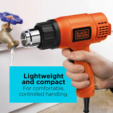 Load image into Gallery viewer, BLACK+DECKER Heat Gun, Corded, Dual Heat Settings up to 1000 Degrees, 1350 Watt (HG1300)