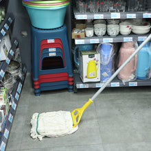 Load image into Gallery viewer, OFO Loop-End String Mop, Heavy Duty Commercial Industrial Mop with Extra Mop Head Replacement, 59 inch Handle for Floor Cleaning