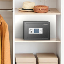 Load image into Gallery viewer, Locksworth Safe for Home, 0.6 Cubic Feet Safety Box, Lock Box for Money, Jewelry, Documents and Guns, Digital Security Safe for Office, Hotel and Personal Use, 13.8"W x 9.8"D x 9.8"H