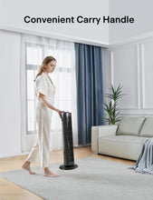 Load image into Gallery viewer, PELONIS 30 Inch Oscillating Tower Fan with 3 Speed Settings and Auto-off Timer, Standing Fan PFT28A2BBB, Black, medium