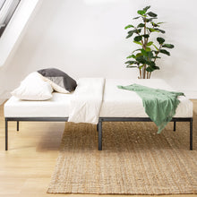 Load image into Gallery viewer, Best Price Mattress 14 Inch Metal Platform Beds w/ Heavy Duty Steel Slat Mattress Foundation (No Box Spring Needed), Queen, Black