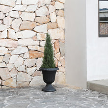 Load image into Gallery viewer, Laiwot 3FT Artificial Cedar Topiary Trees for Outdoors Potted Fake Cypress Trees Faux Evergreen Plants for Home Porch Decor Set of 2