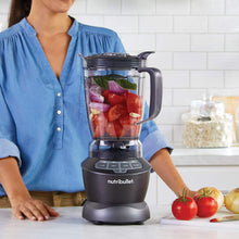 Load image into Gallery viewer, nutribullet Countertop Blender for Shakes, Smoothies, Food Prep, and Frozen Blending, 64 Ounces, 1200 Watt, Dark Gray NBF50400