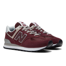 Load image into Gallery viewer, New Balance Women's 574 Core Sneaker, Burgundy/White, 5